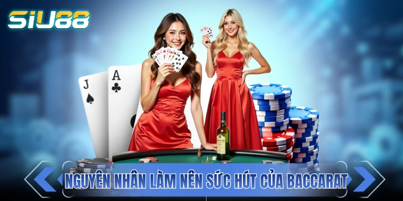 Bài Baccarat - Nắm Rõ Quy Tắc Quan Trọng Trong 5 Phút Top 3 nguyên nhân làm nên sức hút của bài Baccarat
